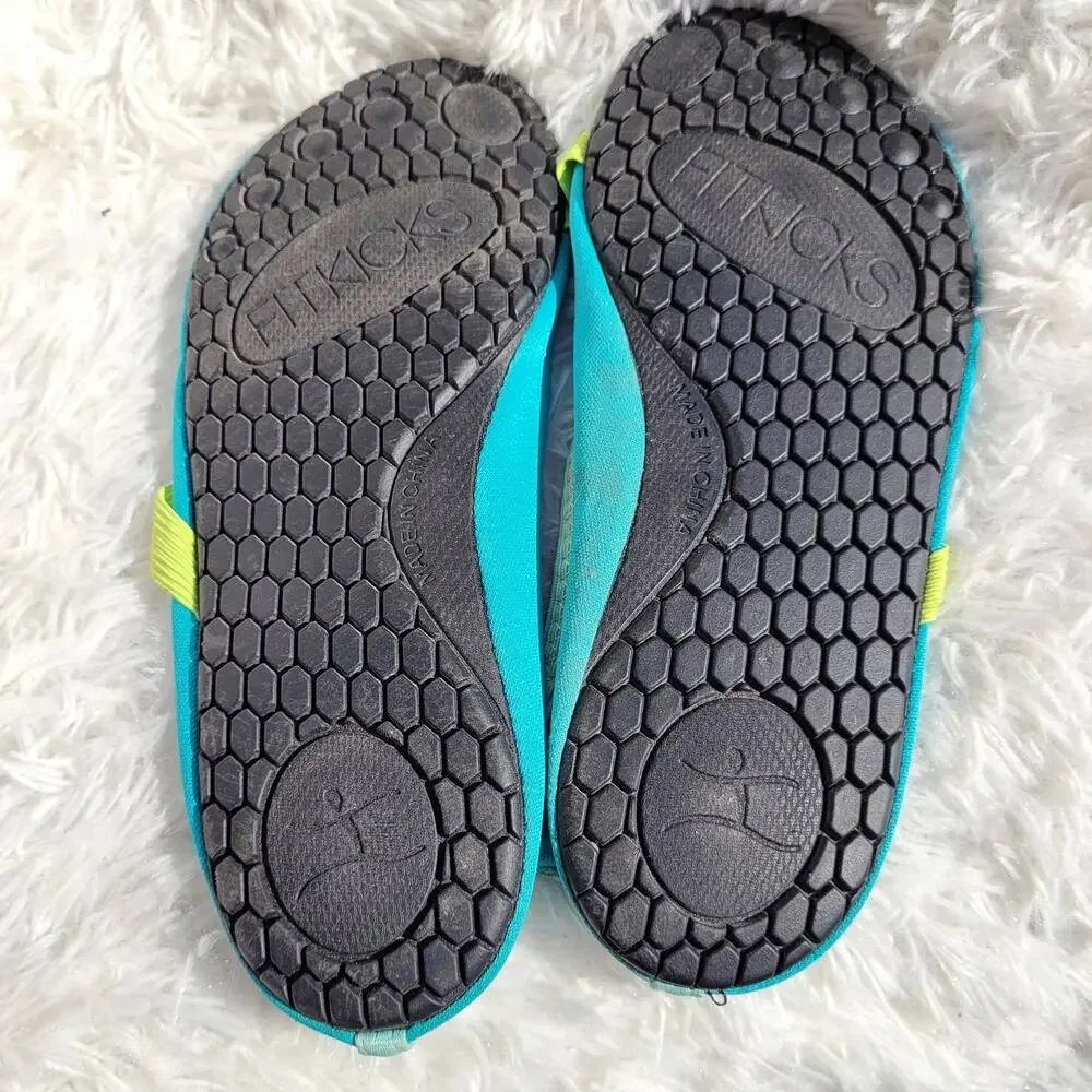 FitKicks Gorpcore Active Minimalist Footwear Barefoot Yoga Shoes‎ Womans Large